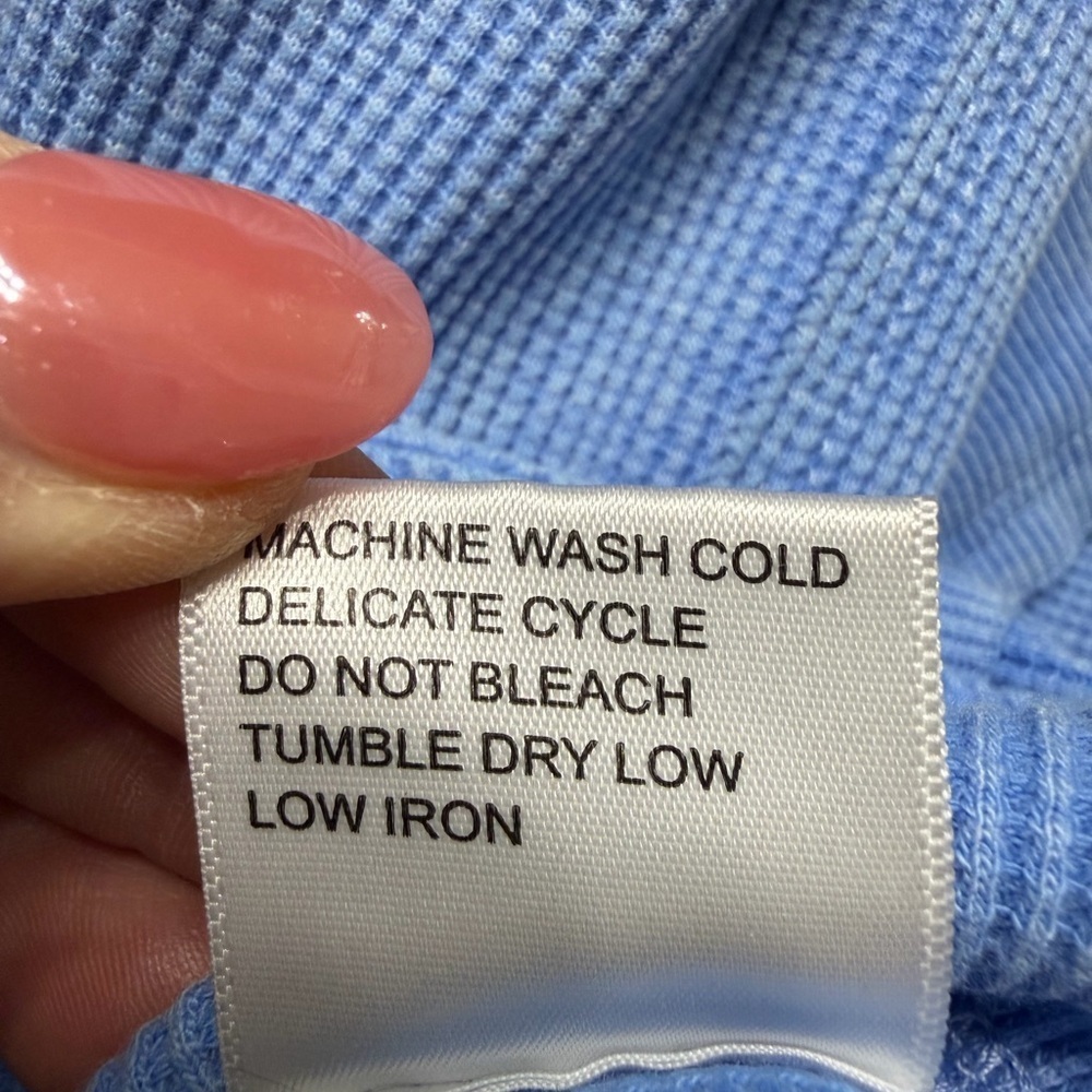 Blue Thermal Women's Top - Picture 5 of 5